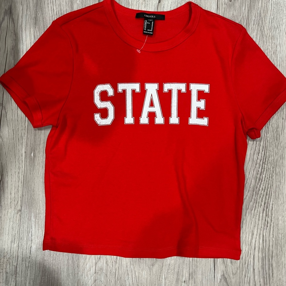 Red tee